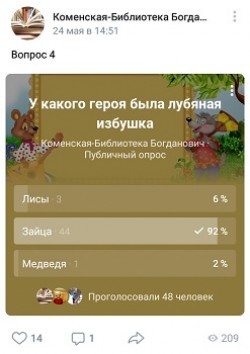 Вопрос: У какого героя была лубяная избушка? 